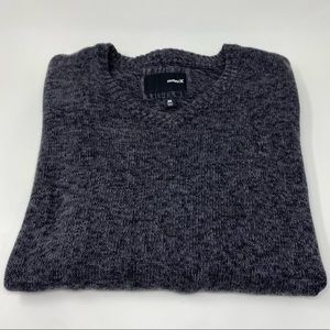 Hurley V-Neck Sweater | Medium | Charcoal Grey